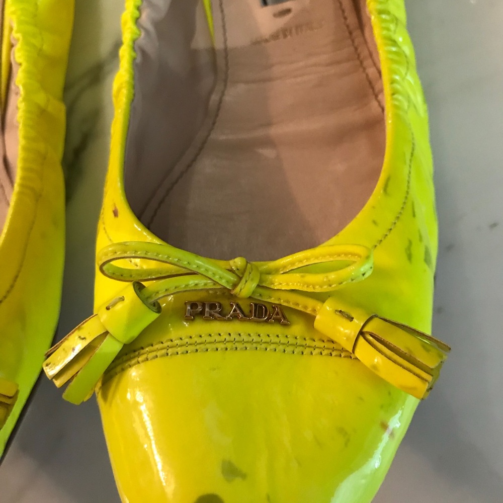 Prada used flats